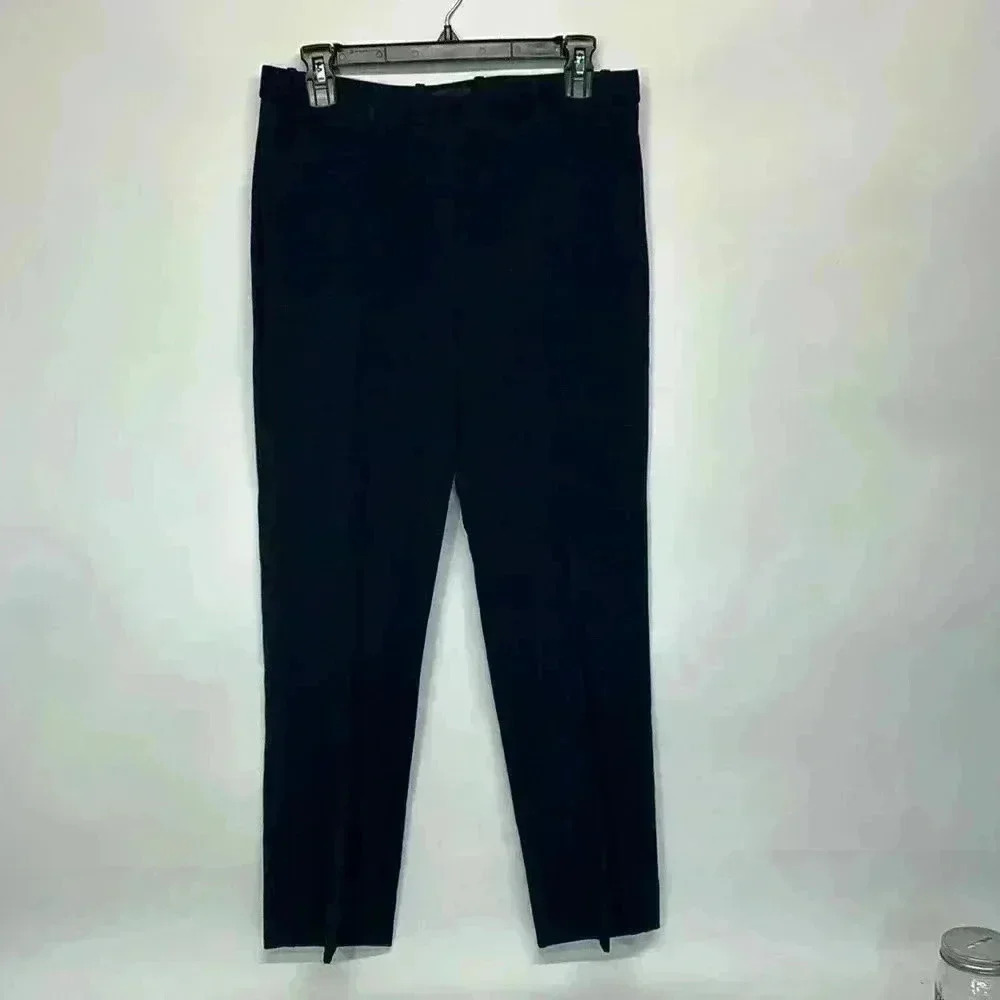 Theory size 4, navy blue pants, Hartsdale K Oxford, knit